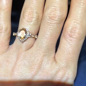 Elegant Gold and Silver Ring